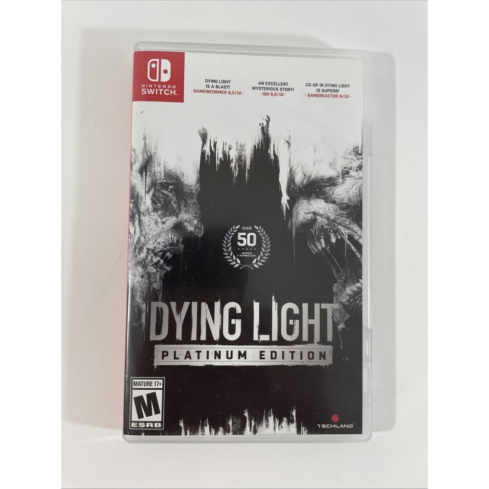 Dying Light: Platinum Edition (Nintendo Switch, 2021) - Tested & Working